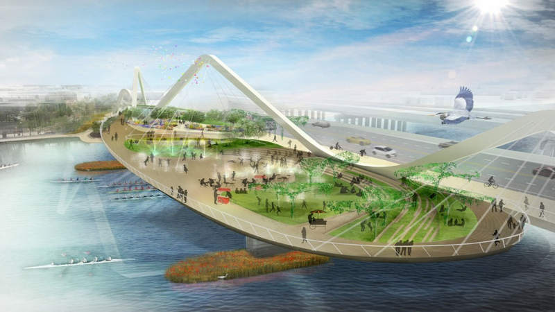 Illustration for article titled 4 Futuristic Designs for DC's Very Own High Line